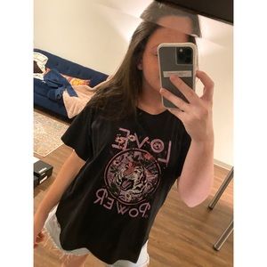NWT Anthropologie Love Is Power Tee